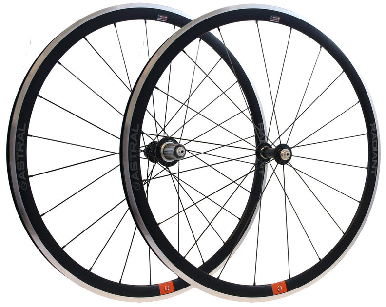 Radiant Rim Brake Wheelset, White Industries T11 hubs – Astral Cycling
