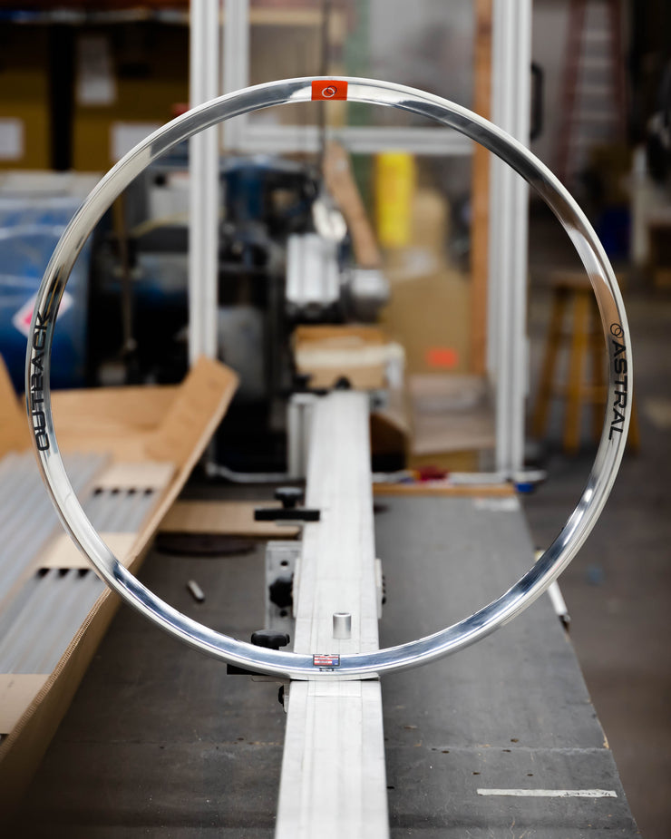 Silver Solid Rims Polished Silver Outback Rim, Alloy, 700c/650b – Astral Cycling