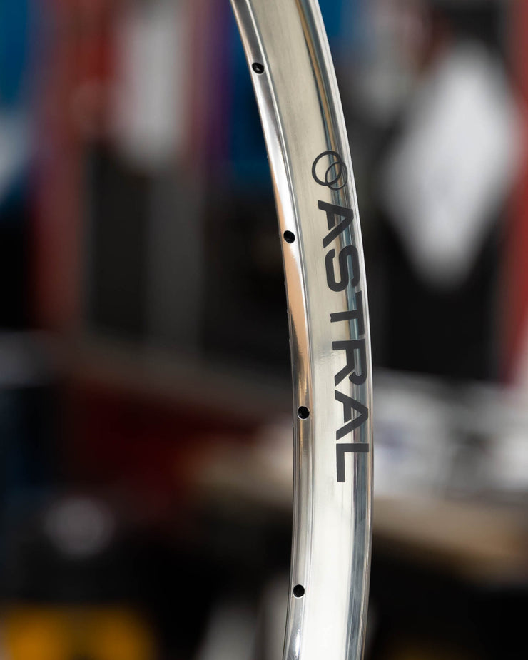 Silver Solid Rims Polished Silver Outback Rim, Alloy, 700c/650b – Astral Cycling