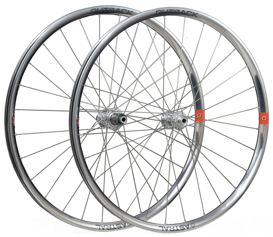 Polished Silver Outback Wheelset – Astral Cycling
