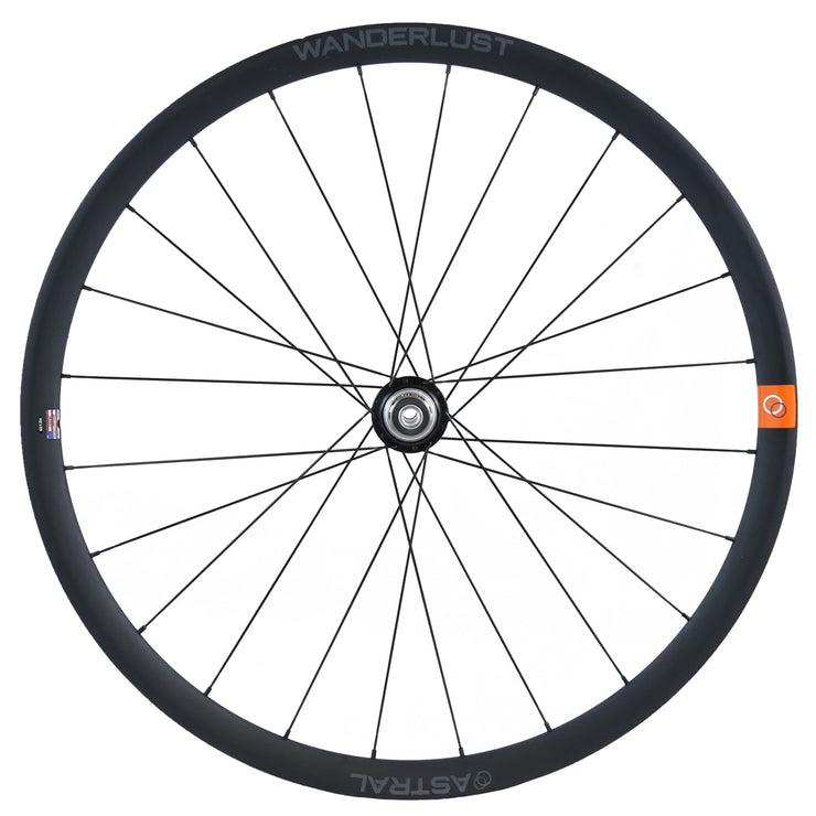 Wanderlust Gen 3 Wheelset, 700c, White Industries CLD hubs