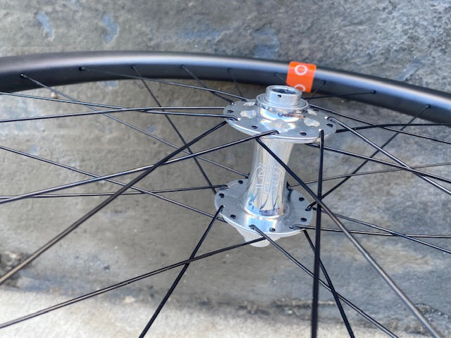 Display Wheelset! Serpentine Carbon X Wheelset, 29", Polishd Silver White Industries CLD+ hubs