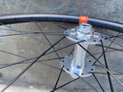Display Wheelset! Serpentine Carbon X Wheelset, 29", Polishd Silver White Industries CLD+ hubs