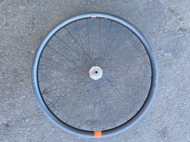 Display Wheelset! Serpentine Carbon X Wheelset, 29", Polishd Silver White Industries CLD+ hubs
