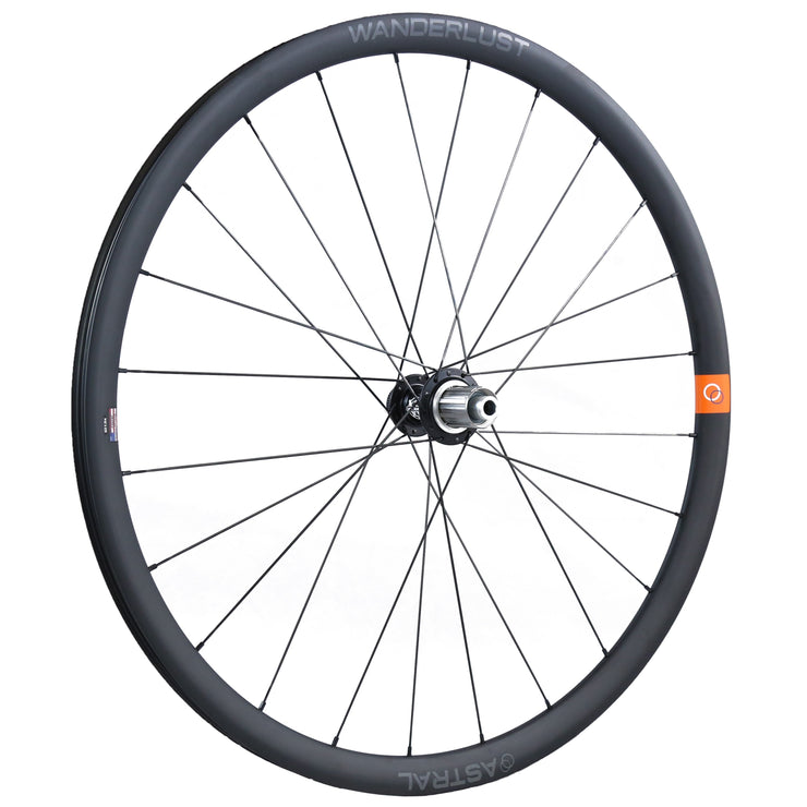 Wanderlust Gen 3 Wheelset, 700c, White Industries CLD hubs