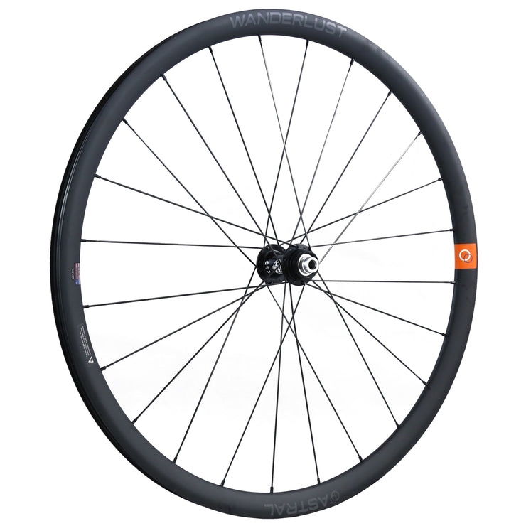 Wanderlust Gen 3 Wheelset, 700c, White Industries CLD hubs