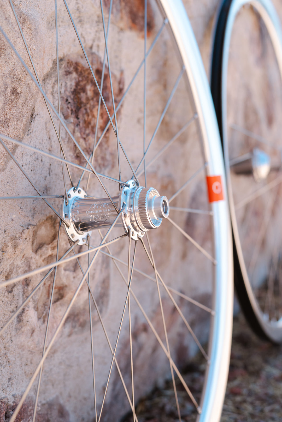 LTD Polished Silver Radiant Disc Wheelset, White Industries CLD