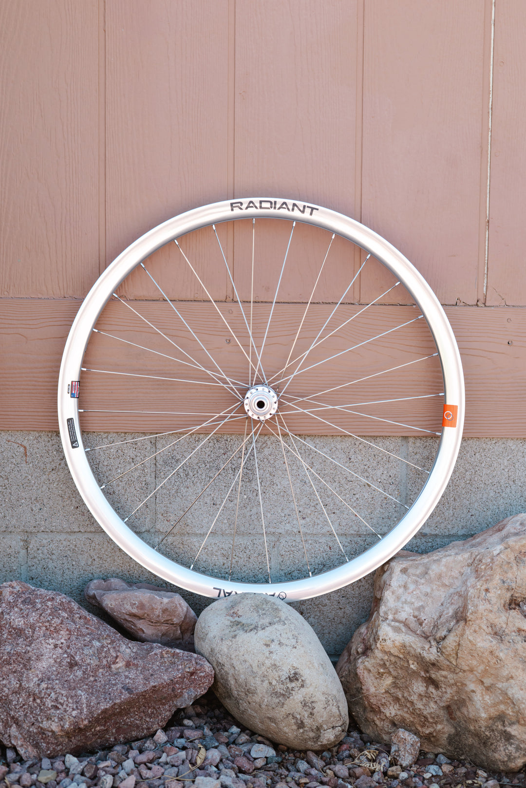 LTD Polished Silver Radiant Disc Wheelset, White Industries CLD
