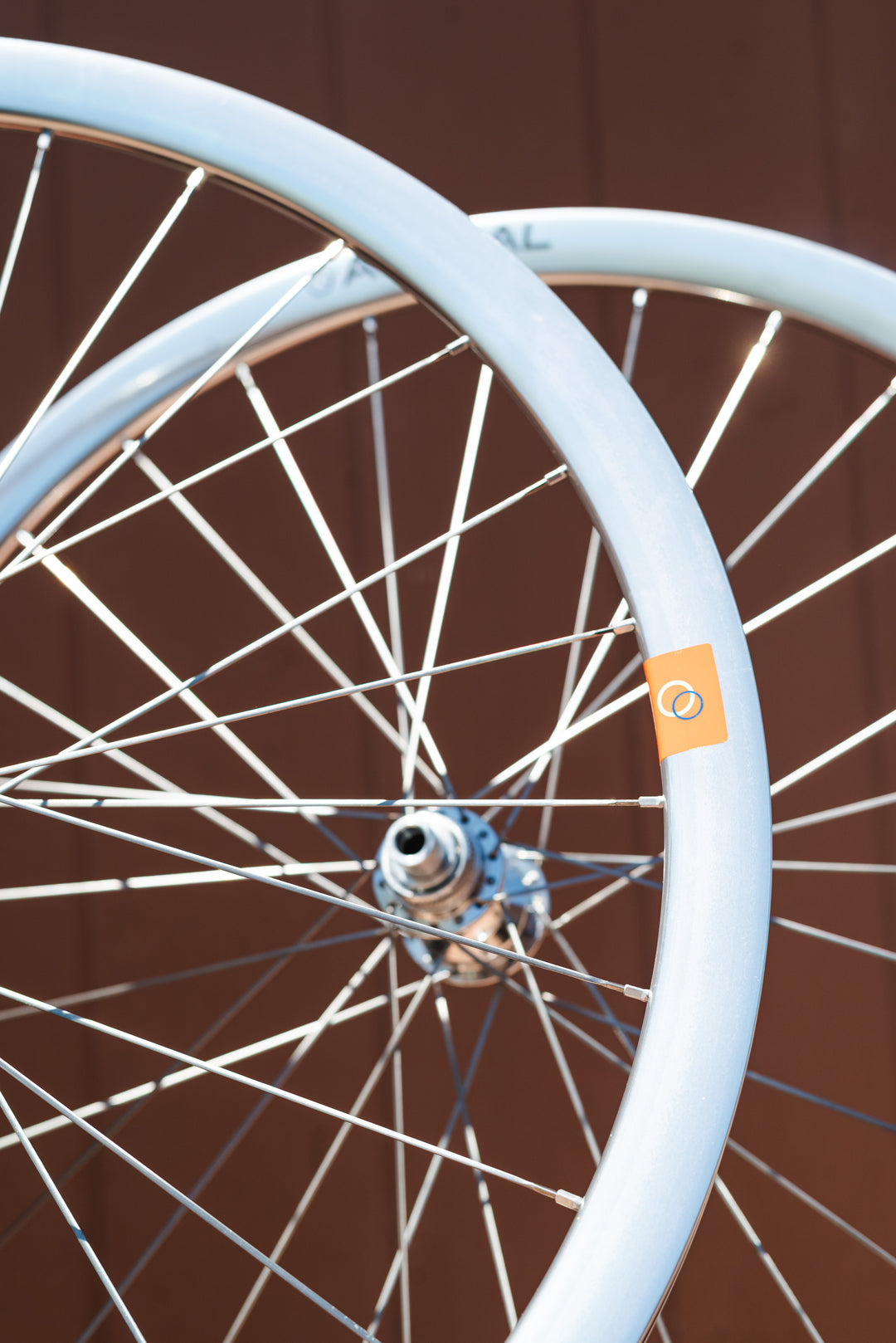 LTD Polished Silver Radiant Disc Wheelset, White Industries CLD