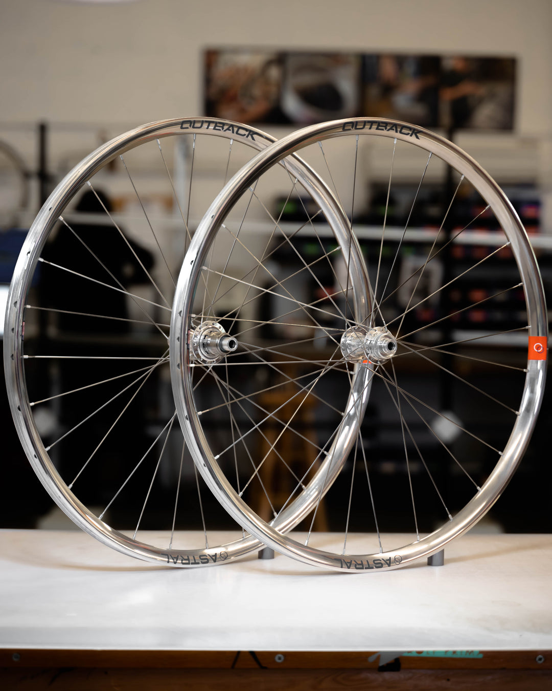 Silver 700c wheelset sale