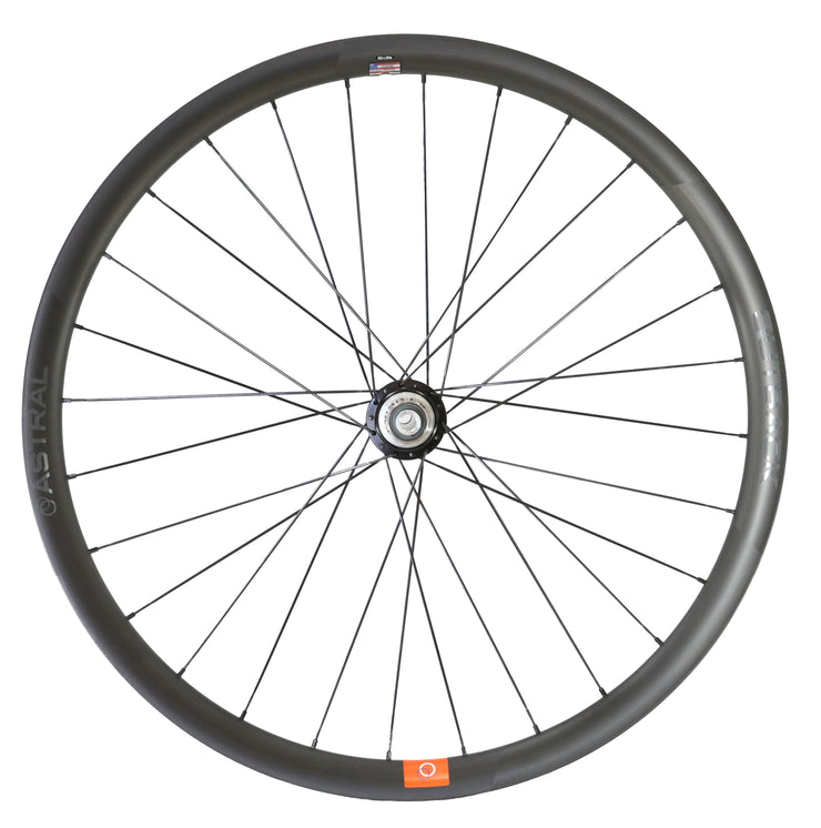 Outback Carbon Wheelset, 650b, White Industries CLD hubs