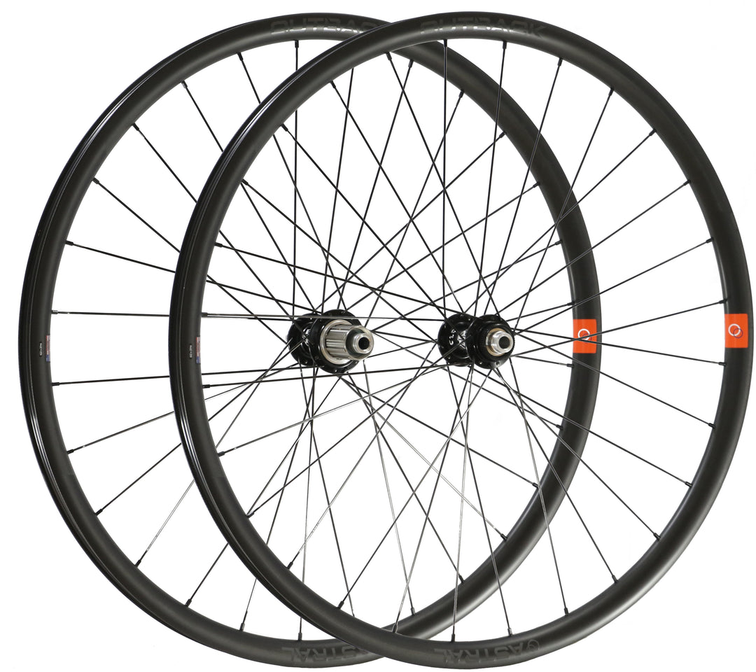 Outback Carbon Wheelset E Bike 700c White Industries CLD hubs Astral Cycling
