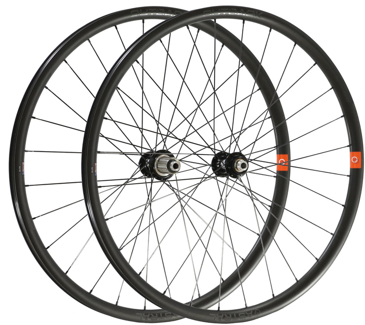 Outback Carbon Wheelset, E-Bike, 700c, White Industries CLD hubs