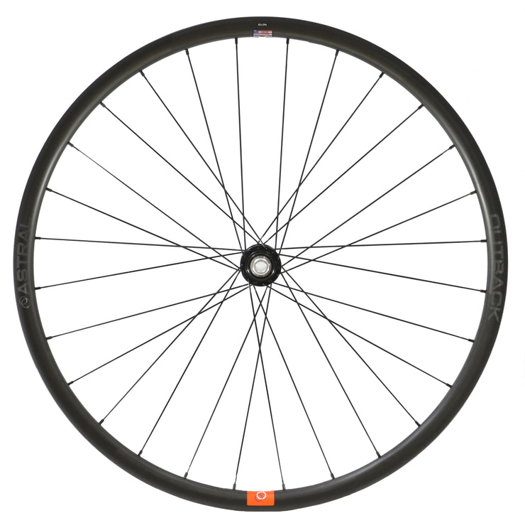 Outback Carbon Wheelset, 700c, White Industries CLD hubs