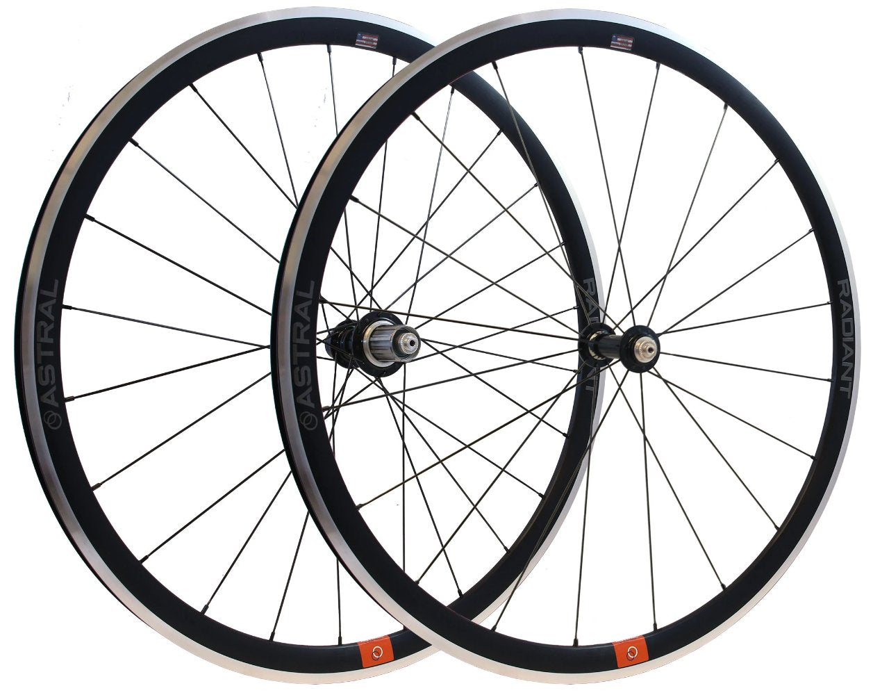Radiant Rim Brake Wheelset, White Industries T11 hubs – Astral Cycling