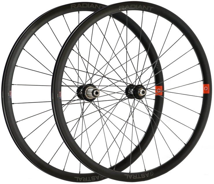 Radiant Disc Wheelset, White Industries CLD hubs
