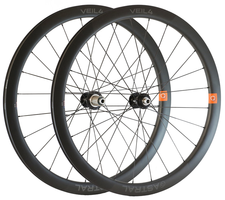 Veil4 Disc Carbon Wheelset, E-Bike, White Industries CLD hubs