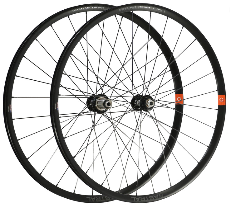 Closeout! Wanderlust Wheelset Gen 1, 700c, 32H/32H, White Industries CLD hubs, Special Build